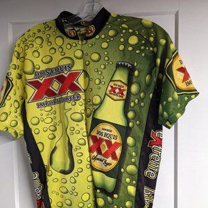 Men's Dos Equis Cycling Jersey Large Half-Zip